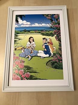 え*う様 【正規品】わたせせいぞう　額装　大判ポスター　A1サイズ え*う様 【正規品】わたせせいぞう 額装 大判ポスター A1サイズ